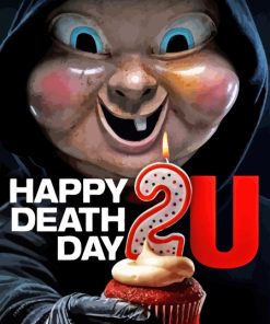 Happy Death Day Horror Film Paint By Numbers