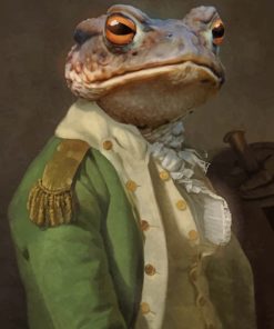 Joseph Ducreux Frog Painting Paint By Numbers