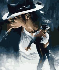 Michael Jackson Musical Icon Paint By Numbers