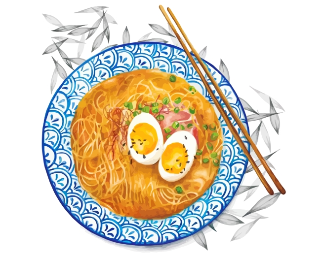Final Delicious Ramen Noodles Artwork