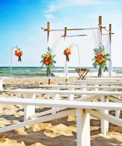 Beach Wedding Seascapes Paint By Numbers