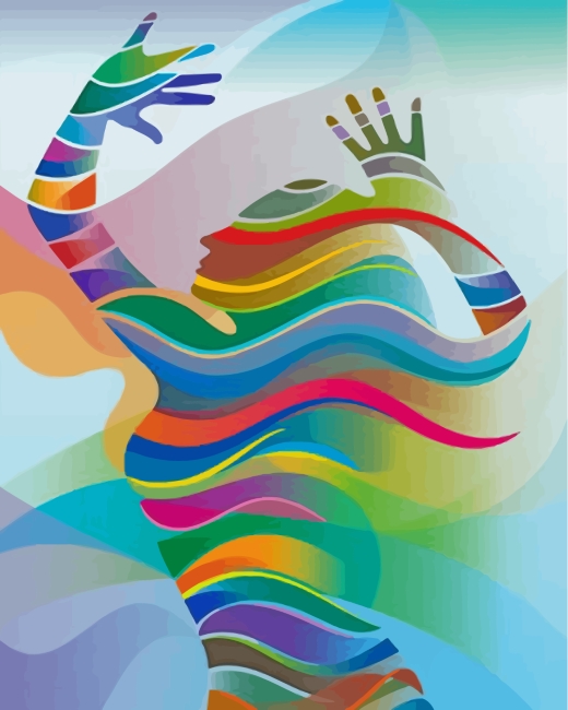 Finalizing the artwork paint by numbers