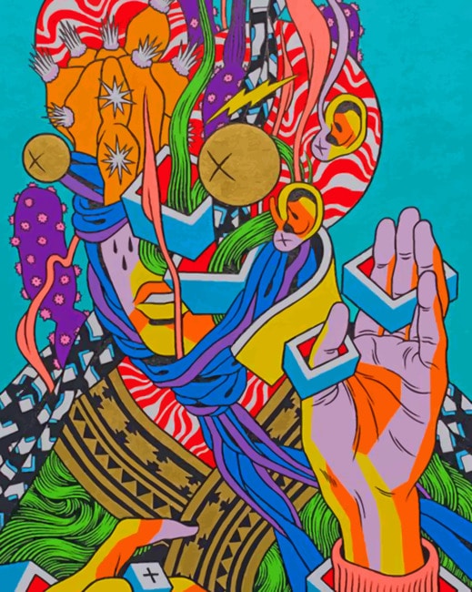 Finalizing the Paint by Numbers artwork