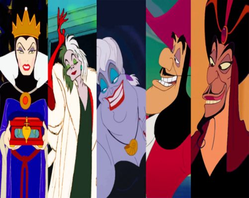 Finalizing Disney Villains Artwork