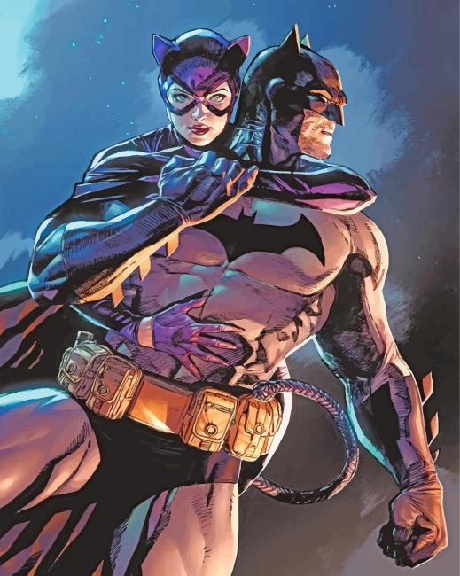 Finalizing the paint by numbers artwork