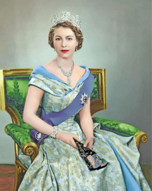 Finalize the Queen Elizabeth artwork