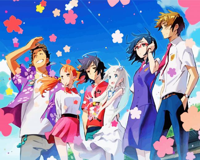Finalizing your Anime Anohana artwork