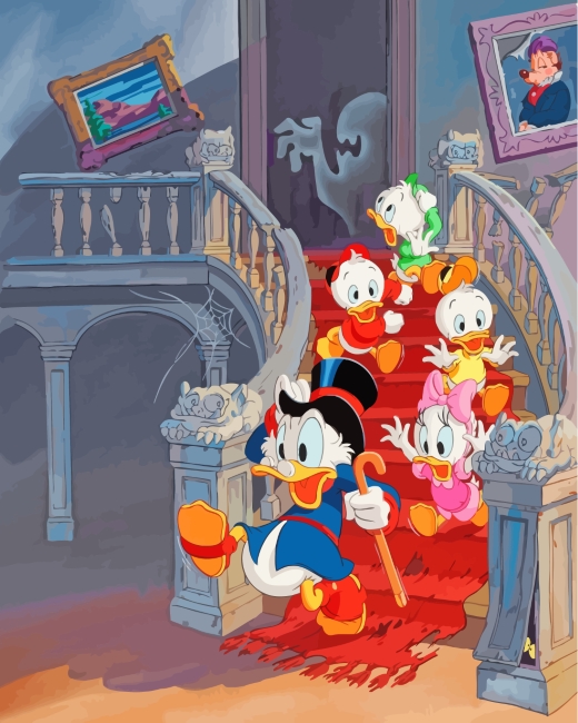 Finalizing Disney DuckTales artwork