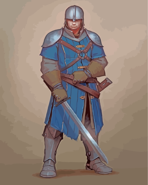 Finalizing the Medieval Guard Artwork