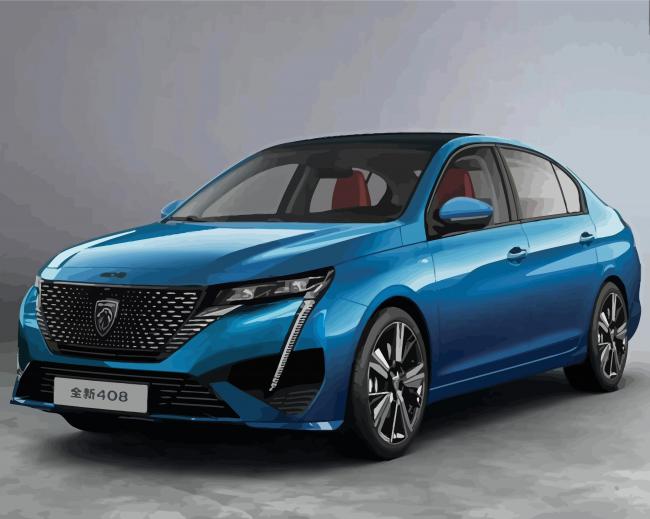 Finalizing paint by numbers artwork