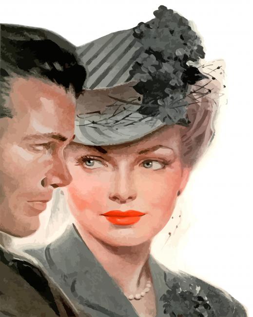 Finalizing Romantic Vintage Eyes Artwork