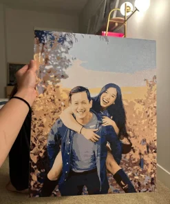 Custom Paint By Numbers​ People gall 12