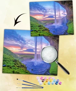 Custom Painting By Numbers​ Landscape