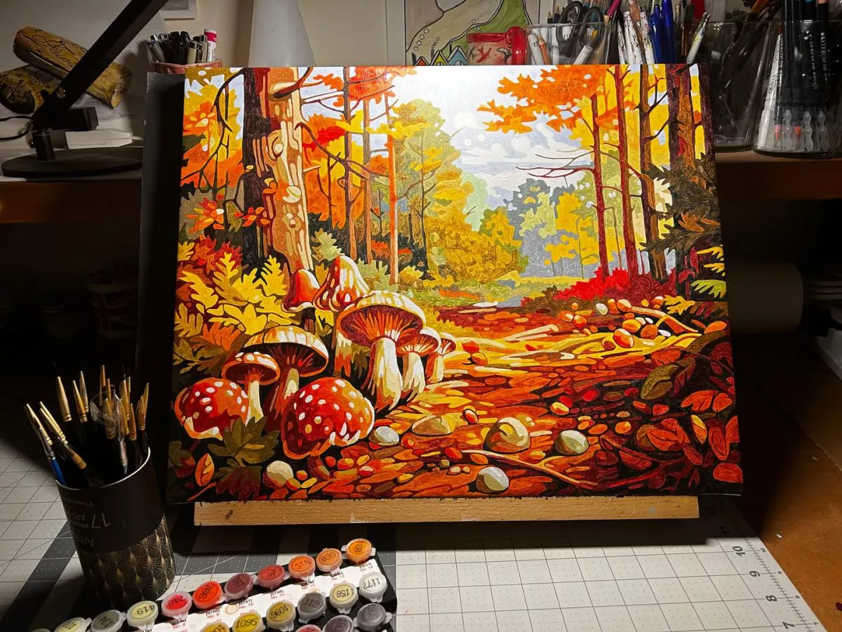 Custom Painting By Numbers​ Landscape rev 5